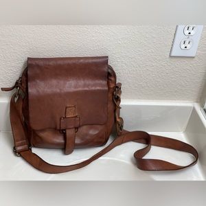 Gently used Harbour 2nd brown German Leather Crossbody bag